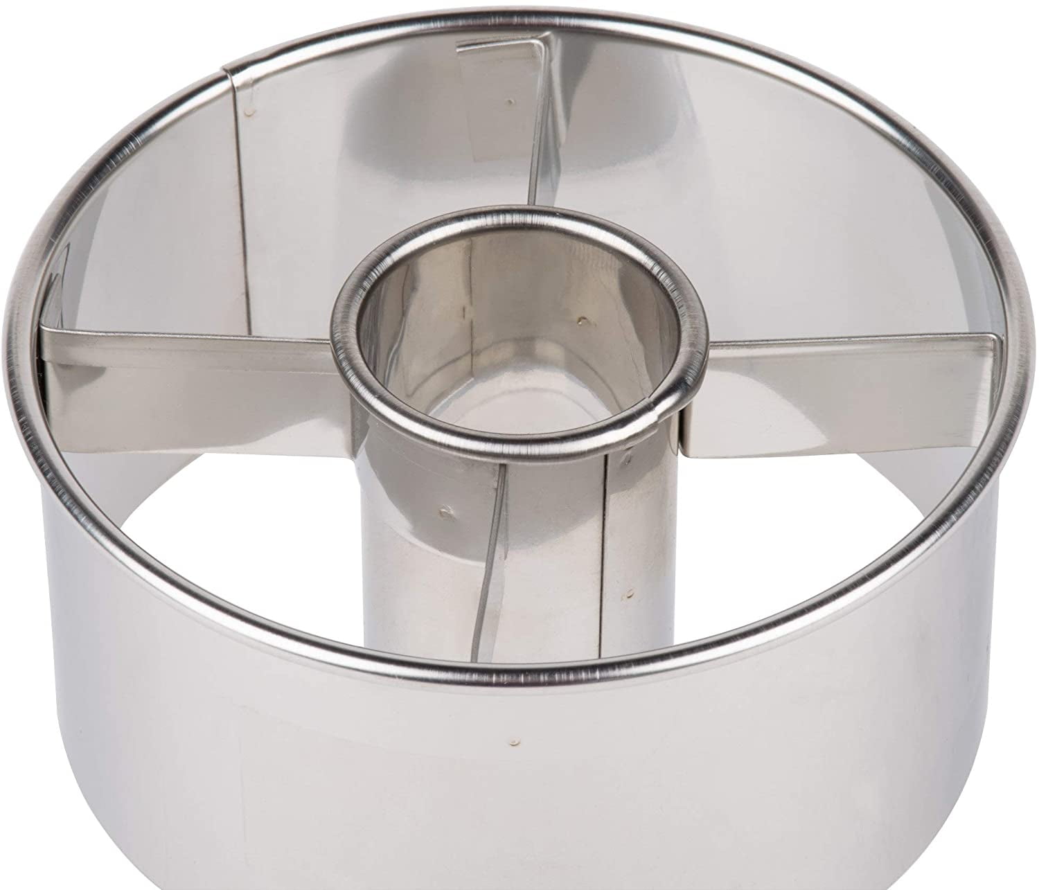Bakeware Ateco 14404 Round Stainless Steel Cake Ring 6 PC Bakery Cutter 4.5" 