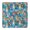 Basset Hound Dog, variant on Basset Hound Dog and Flower-1 Square Fitted Tablecloth with Elastic Edge,Square Table Cover,Washable Elastic Table Cover for Home Kitchen Party Decor 34"x34"