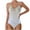 Silver, variant on sovlvnd 50% Off Clear! Women Printed Suspender V-neck High Waist Conservative Bikini One-Piece Swimsuit Blue, L