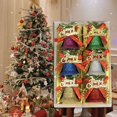 thumbnail image 1 of Adorno colgante de campanas de Navidad, accesorio encantador de , decoración de año Nuevo para interiores y exteriores, duradero, 6 Medio, 1 of 8
