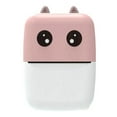 thumbnail image 1 of Thermal Printer, Pocket Student Printer Photo Printer Wrong Question Printer with Printing Paper(Rabbit Shape) ,Multi-Format Printing, 1 of 6