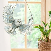 TOPRenddon Yifare Spirit Birds, Sheremart Spirit Birds,Sherum Spirit Birds,Ribili Spirit Birds,Acrylic Owl Suncatcher, Winged Cardinal Christmas Ornaments,Cute Hummingbird Suncatcher,Window Hanging