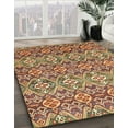 thumbnail image 3 of Ahgly Company Machine Washable Indoor Rectangle Abstract Tomato Red Area Rugs, 4' x 6', 3 of 7