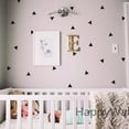 thumbnail image 2 of Triangle Wall Sticker Baby Nursery Stickers Kid Children Wall Decals Vinyl Art, 2 of 3