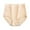 Beige, variant on Hessimy Women's Breathable Underwear, Moisture Wicking Keeps You Cool & Comfortable, Available in Plus Size(Blue,XXXL)