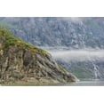 thumbnail image 2 of Paulson, Don 18x13 White Modern Wood Framed Museum Art Print Titled - Alaska, Glacier Bay Waterfall on mountain slope, 2 of 4