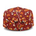 thumbnail image 3 of Chririnla Vintage Forward Newsboy Hat for Travel Driving, Feast Time Polyester Lightweight Flat Cap All-Season, 3 of 4