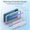 thumbnail image 2 of Allytechgroup Clear Case for iPhone 15 Pro, Slim Lightweight Hard PC Anti Yellowing Support Wireless Charging Shockproof Magnetic Back Cover for iPhone 15 Pro Women Men, Rainbow, 2 of 8