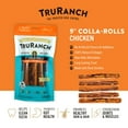thumbnail image 2 of TRURANCH Collagen Rolls - 9" Collagen Rolls for Dogs - Long Lasting Healthy Joint Support Dog Treat - Rawhide Alternative - Skin & Coat Health - Made with Real Chicken, 1 Bag, 3 Count, 2 of 9
