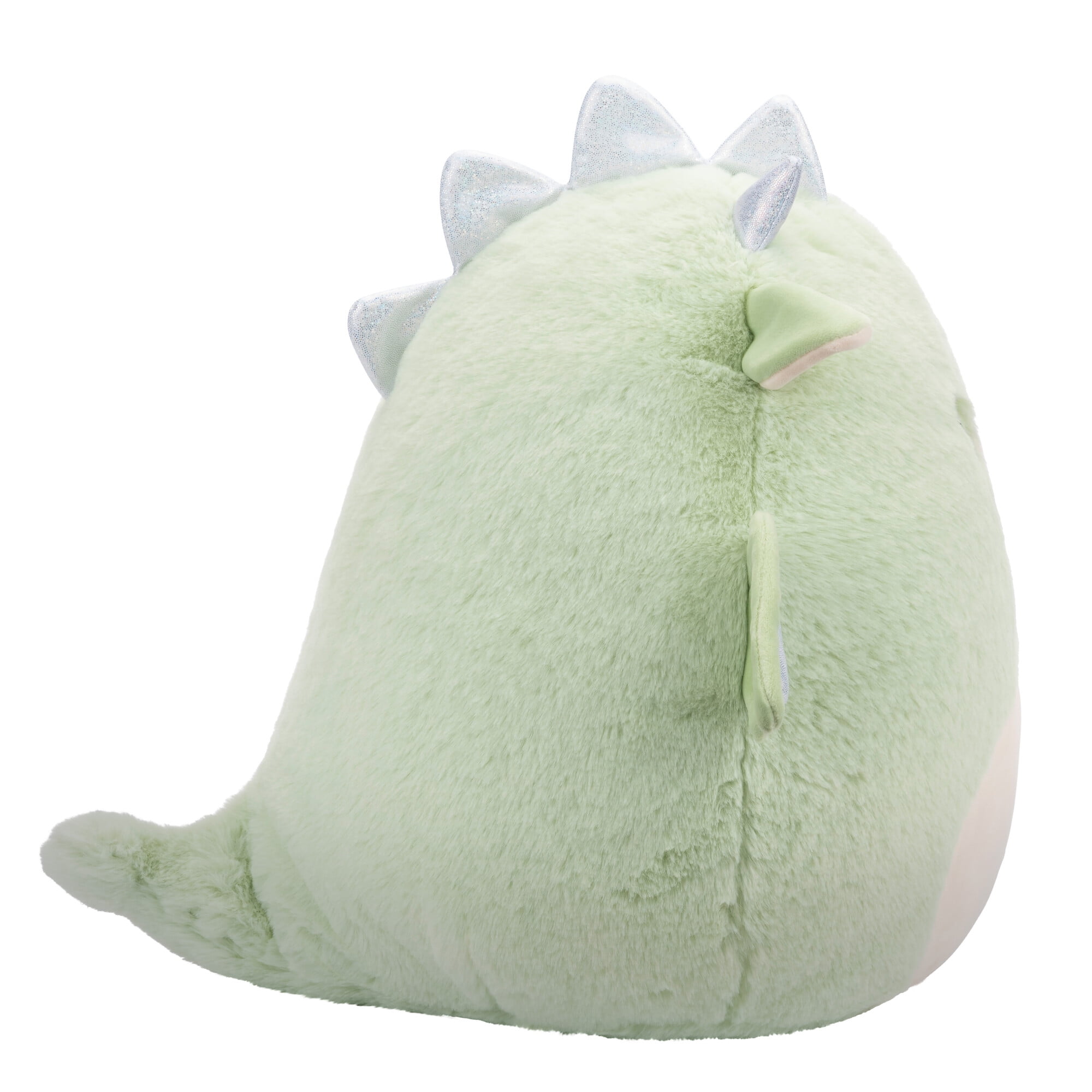 JAZWARES LLC Squishmallows Peluche 12" : Fuzz-a-Mallows - Drew le dragon vert