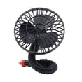 thumbnail image 1 of relayinert Car Fan Universal Fit Reliable Cooling Solution Versatile Compatibility black 1Set, 1 of 6