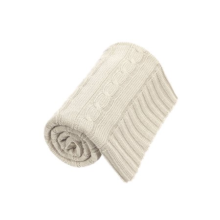 Knitted Throw Blanket For Sofa Couch Soft 100 Cotton Blanket