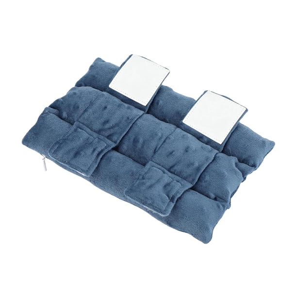 Correa de cabestrillo para brazo, cojín para cuello, ligero, para adultos, codo, muñeca, yeso, actualización Azul