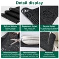 thumbnail image 3 of Silicone Sink Protectors with Drain Holes Heat-Resistant Sink Mat Protector Non-Slip Cuttable Sink Mat for Center Drain Sink Reusable Kitchen Sink Pad for Bottom of Kitchen Farmhouse Sink, 3 of 9