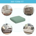 thumbnail image 6 of Eurhowing Outdoor Chair Cushion Covers 4Pcs, Waterproof Stretch Seat Cushions Slipcovers, Chair Seat Furniture Protector for Patio, Bean Green, 6 of 16