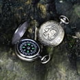 thumbnail image 4 of Visland Camping Survival Compass Waterproof High Sensitivity Accurate Positioning Easy to Read Retro Style Navigation Compass, 4 of 7