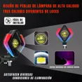 thumbnail image 4 of Faros De Lupa Luz Led Spot Luz Rgb Moto Ojo Diabólico 2pcs, 4 of 8