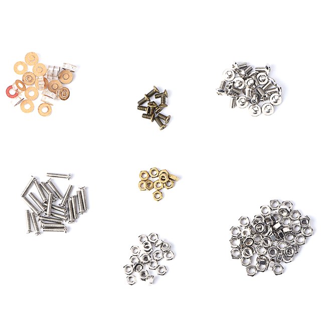 Juego De Tornillos De Columna De Cobre, Kit De Tornillos De 210 Uds., Tuercas DIY Para