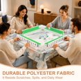 thumbnail image 3 of Chinoiserie Mountain Landscape Mahjong Tablecloth 55" x 55" Tablecloth , Table Cloth and Table Covers, Stain Resistance Polyester Table Cover for Kit, 3 of 6