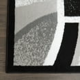 thumbnail image 6 of Home Dynamix Premium Rizzy Contemporary Abstract Border Area Rug, Black/Grey, 9'2"x12'5", 6 of 6