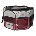 thumbnail image 1 of One for Pets Grey/Brown Portable Pet Soft Crate - Kennel for Cats, Dogs, Kittens and All Pets, 1 of 1