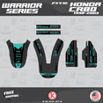 thumbnail image 4 of Kalair GFX Graphics Kit for Honda CR80 (1998-2003) Warrior Series, 4 of 5