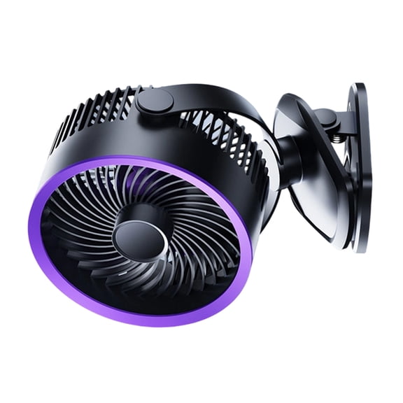 lanema Plastic 100 Level Clip Fan with USB Charging and Night Light Plastic Texture