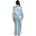 thumbnail image 3 of Just Love Womens Pajama Set (Satin Starzy Blue, Medium), 3 of 3