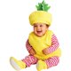 thumbnail image 1 of ¡Hyde y Eek! Disfraz completo de piña Boutique Girls, amarillo, 12-18 meses, 1 of 1
