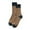 Khaki, variant on SwiftWear Mens Cotton Hiking Socks Mid Calf Socks for Men Colorblocked Boots Socks Winter Gift