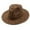 A-Coffee452, variant on Fedora Hat Womens And Mens Wide Brim Woven Straw Jazz Hat Spring Summer Fashion UV Protection Classic Beach Cap