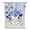 Blue, variant on Turquoise Morocco Tie Up Curtains for Windows, Adjustable Rod Pocket Valance Shade, Grey Ombre Retro Mottled Painting Art Light Filtering Window Treatment for Kitchen Bedroom Living Room 34"x 45"