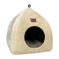 thumbnail image 2 of Cama cueva para gatos, cálida, suave y acogedora, ideal para que tu gato duerma cómodamente. También disponible como tienda de campaña o casita para p M, 2 of 8
