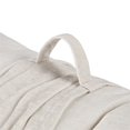 thumbnail image 4 of Coussin de Sol Long en Polyester Chenille Ivoire, 4 of 7