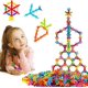 thumbnail image 1 of 400 bloques de construcción para niños, rompecabezas de bricolaje, juegos de juguetes educativos, bloques de construcción, regalos creativos de juguetes entrelazados de plástico sólido, 1 of 5