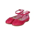 thumbnail image 5 of Little Angel Lola-731D New Little Girl Perforated Ankle Strap Ballet Flat Sandal, 5 of 5