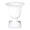 35cm, variant on mdesiwst Vintage Tall Planter Plastic Urn Vase Flowerpot with Pedestal Base Indoor Outdoor Retro Decorative Plant Pot for Garden Front Porch Patio Home Wedding