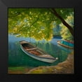 thumbnail image 2 of Galasso, Adriano 15x15 Black Modern Framed Museum Art Print Titled - Barca sul fiume, 2 of 5