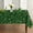 Golden Green, variant on St. Patrick''s Day Tablecloth 60×120 Inch Rectangular, Green Shamrock Celtic Art Style Washable Seasonal Table Cover for Party Picnic Dinner Decor