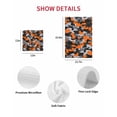 thumbnail image 6 of Red Black Hand Towels Set, Waffle Weave Kitchen Towels 3 Pieces, Modern Grey Boho Bohemian Stained Tie Dye Microfiber Hair Face Bath Tea Towel Absorbent Quick Drying Cleaning Dish Cloths, 15.7"x23.6", 6 of 7