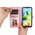 thumbnail image 4 of Funda tipo cartera GANGXUN para Xiaomi Redmi A1 4G , diseño girasol, cuero PU, soporte, cierre magnético, tarjetero, 4 of 5