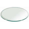 thumbnail image 1 of 36" Inch Round Glass Table Top 1/4" Thick Tempered Beveled Edge by Fab Glass and Mirror, 1 of 4