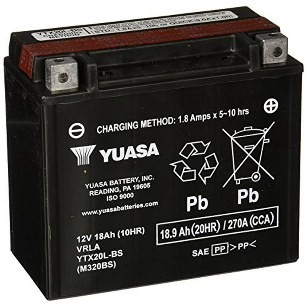 Аккумулятор yuasa ytx20l