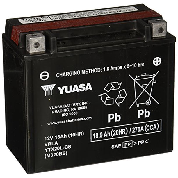 Аккумулятор yuasa ytx20l bs