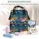 thumbnail image 5 of Disketp Undersea Animals Mochila de Pañales de Gran Capacidad con Múltiples Bolsillos, Mochila de Viaje Multifuncional para Bebé, Unisex, Moderna y Resistente, 5 of 6