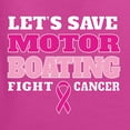 thumbnail image 6 of Wild Bobby Breast Cancer Awareness Let's Save Motor Boating Fight Cancer Breast Cancer Awareness Women Graphic Long Sleeve T-Shirt, Fuschia, Large, 6 of 6
