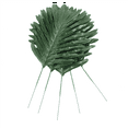 thumbnail image 3 of 680 Pieces 8 Kinds Tropical Party Decorations Jungle Monstera Leaves , Artificial Palm Leaves with Faux Stem, 3 of 5