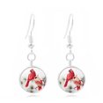 thumbnail image 5 of 3Pcs/Set Bird Glass Cabochon Pendant Women Necklace Bracelet Earrings, 5 of 6