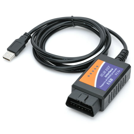 OBD2 ELM327 V1.5 USB Car CAN Diagnostic Auto Interface Scanner