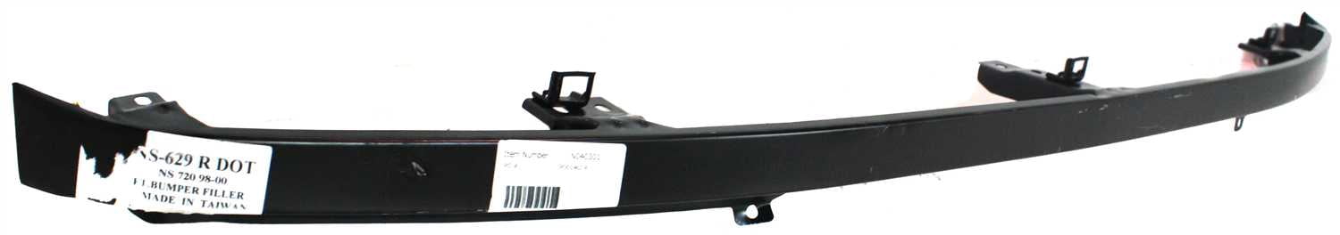 Bumper Trim Compatible With 1998-2000 Nissan Frontier Front Primed